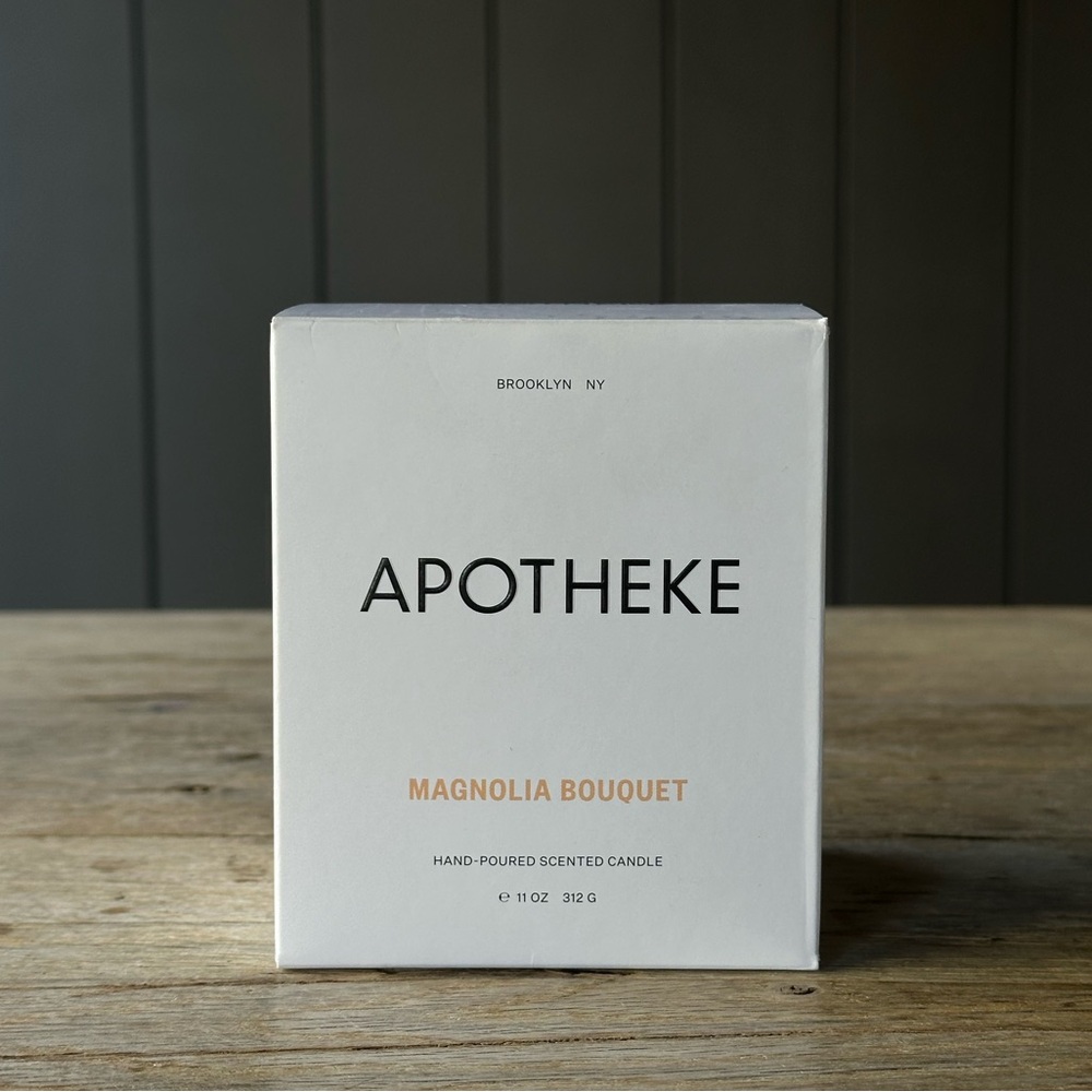 APOTHEKE Magnolia Bouquet Candle / NWT